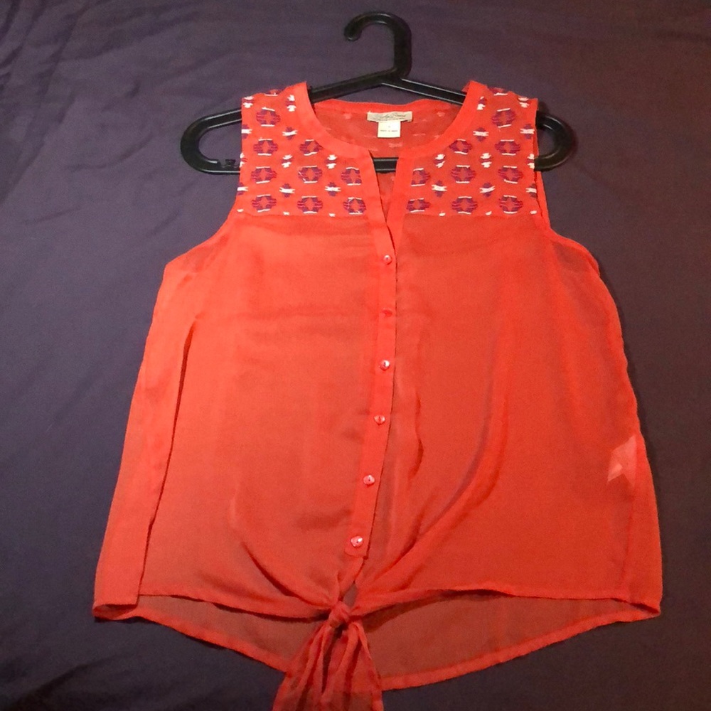 Lucky Brand Sleeveless Blouse